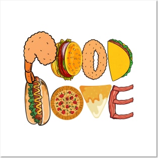 Food Love Posters and Art